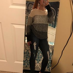 Striped Knitted Sweater